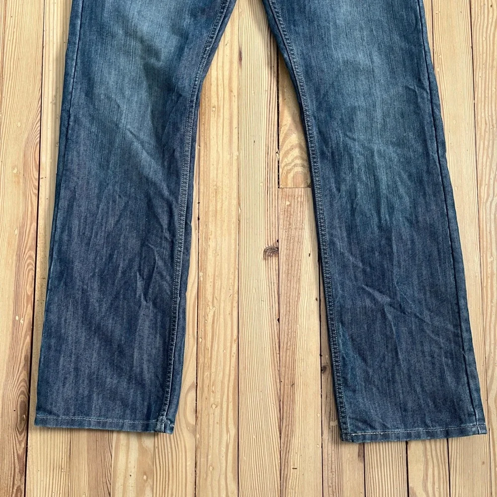 Levis 514 Straight Fit Mens Jeans 32x34 Medium Blue Wash Denim‎ casual comfort
